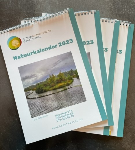 Natuurkalender 2023 - Natuurbegraafplaats Geestmerloo